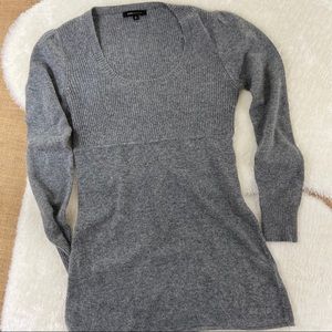 BCBGMaxAzria angora wool sweater size M grey